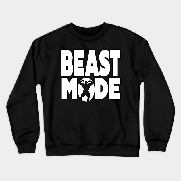 Beast mode - Lifting tee Crewneck Sweatshirt by missalona